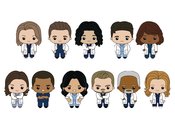 GREYS ANATOMY 24PC 3D FOAM BAG CLIP BMB DS