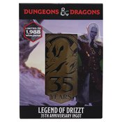 D&D LIMITED EDITION LEGEND OF DRIZZT 35TH ANNIVERSARY INGOT