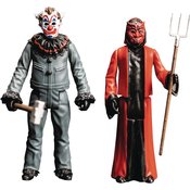 HAUNT CLOWN & DEVIL 3.75IN FIGURE 2 PACK