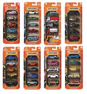 MATCHBOX 1/64 BASIC 5 PACK DIE-CAST WAVE X ASST (Net)