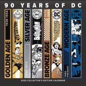 DC COMICS 90TH ANNIV COLL ED 2025 CALENDAR