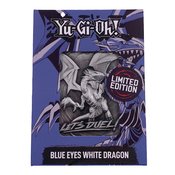 YU GI OH LIMITED EDITION BLUE EYES WHITE DRAGON METAL CARD (