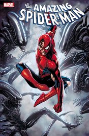 AMAZING SPIDER-MAN #53 TONY DANIEL MARVEL VS ALIEN VAR