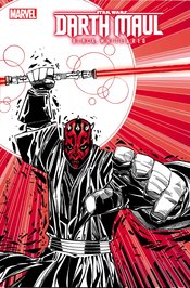 STAR WARS DARTH MAUL BLACK WHITE & RED #4 (OF 4) SIMONSON VA