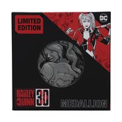 DC COMICS HARLEY QUINN LTD ED 30TH ANNIVERSARY MEDALLION (NE