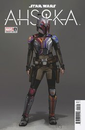 STAR WARS AHSOKA #1 10 COPY INCV CONCEPT ART VAR