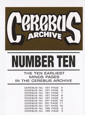 CEREBUS ARCHIVE VOL 10