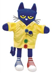 PETE THE CAT GROOVY BUTTONS PUPPET PLUSH