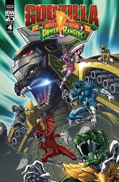 GODZILLA VS MMPR II #4 CVR C 10 COPY FRANK