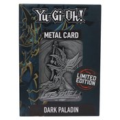 YU GI OH LIMITED EDITION COLLECTIBLE DARK PALADIN METAL CARD