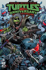 TMNT 40TH ANNIVERSARY CELEBRATION #1 10 COPY E