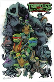 TMNT 40TH ANNIVERSARY CELEBRATION #1 50 COPY W