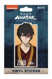 AVATAR LAST AIRBENDER ZUKO PORTRAIT W/GLITTER VINYL STICKER