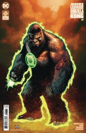 JUSTICE LEAGUE V GODZILLA V KONG #7 (OF 7) CVR F GL FOIL VAR