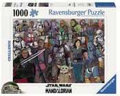 STAR WARS MANDALORIAN CHALLENGE 1000PC PUZZLE