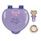 POLLY POCKET PURPLE COMPACT HINGED PIN