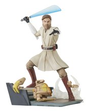 STAR WARS GALLERY CLONE WARS GENERAL KENOBI PVC STATUE