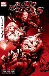 BLOOD HUNTERS #1 (OF 4) 2ND PTG GREG LAND BLOOD SOAKED VAR