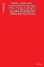 VAMPIRELLA DARK REFLECTIONS #1 CVR Y FOC RED BLANK