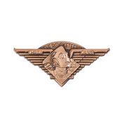 ROCKETEER THRILL CLUB 3IN ENAMEL PIN