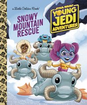 STAR WARS SNOWY MOUNTAIN RESCUE GOLDEN BOOK HC