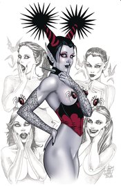 TAROT WITCH OF THE BLACK ROSE #80 SKYCLAD LICKY D (MR)