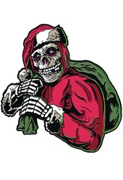 MISFITS HOLIDAY FIEND ENAMEL PIN