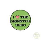 TOXIC AVENGER I <3 THE MONSTER HERO ENAMEL PIN