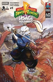 MIGHTY MORPHIN POWER RANGERS USAGI YOJIMBO #1 CVR C CULLUM (