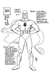 SPACE GHOST #3 CVR T FOC TOTH MODEL SHEET VIRGIN