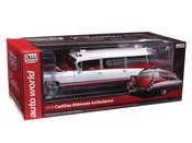 AW 1959 CADILLAC ELDORADO AMBULANCE 1/18 DIE-CAST VEH