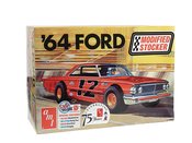 1964 FORD GALAXIE MODIFIED STOCKER 1/25 SCALE AMT MODEL KIT