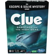 CLUE ESCAPE & SOLVE SABOTAGE ON THE HIGH SEAS GAME
