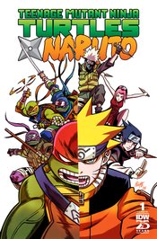 TEENAGE MUTANT NINJA TURTLES X NARUTO #1 25 COPY SMITH