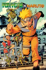 TEENAGE MUTANT NINJA TURTLES X NARUTO #1 150 COPY ORTEGA