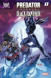 DF PREDATOR VS BLANK PANTHER #1 SILVER PERCY SGN