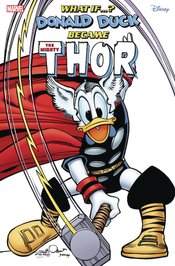 DF MARVEL & DISNEY WHAT IF DONALD BECAME THOR SIMONSON CGC (