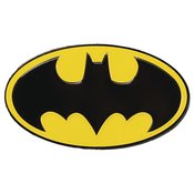 DC BATMAN LOGO 3IN METAL MAGNET