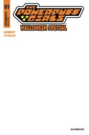 POWERPUFF GIRLS HALLOWEEN SP ONE SHOT CVR F BLANK AUTHENTIX