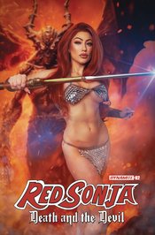 RED SONJA DEATH AND THE DEVIL #2 CVR D COSPLAY