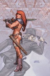 RED SONJA DEATH AND THE DEVIL #2 CVR E LINSNER METAL PREMIUM