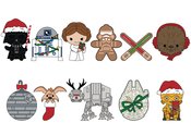 STAR WARS SEASONAL SERIES2 3D FOAM BAG CLIP 24PC BMB DS (NET