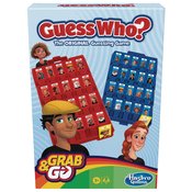 GUESS WHO GRAB & GO BOARD GAME
