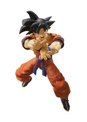 (USE JAN257991) DBZ SON GOKU SAIYAN RAISED ON EARTH S.H.FIGU