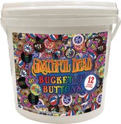 GRATEFUL DEAD 144 UNIT BUCKET O BUTTONS