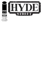 HYDE STREET #1 CVR F BLANK SKETCH CVR