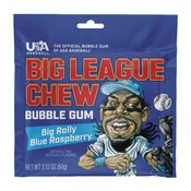 BIG LEAGUE CHEW BLUE RASPBERRY 12CT DISP