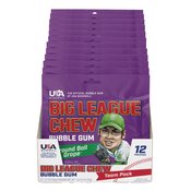 BIG LEAGUE CHEW GRAPE 12CT DISP