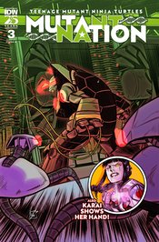 TMNT MUTANT NATION #3 CVR B FEDERICI