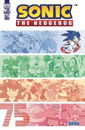 SONIC THE HEDGEHOG #75 25 COPY YARDLEY